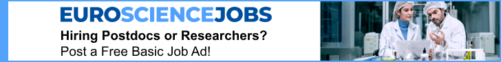 EuroScienceJobs Postdoc Basic Job Ad